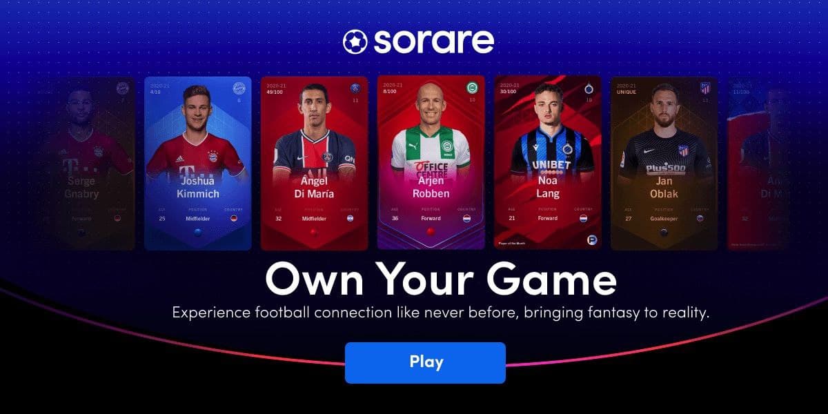 Fútbol y criptos con Sorare