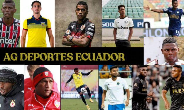 Ecuatorianos y su actuación en el fútbol extranjero