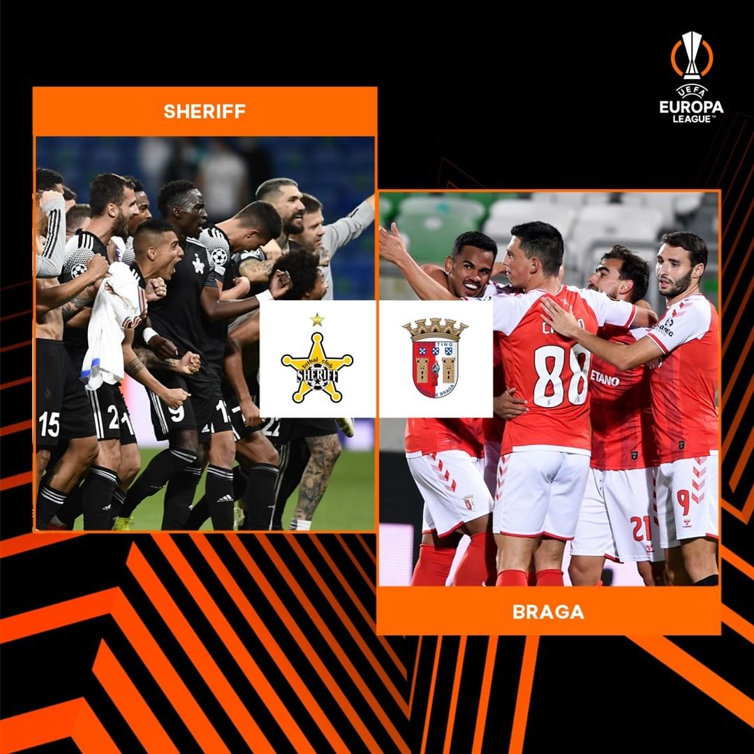 Sheriff Tiraspol vs Sporting Braga por la Europa League