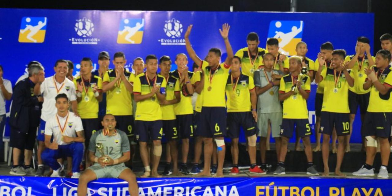 Ecuador busca conquistar la Copa de fútbol playa
