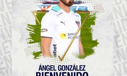 LDU Quito anuncia a Ángel González