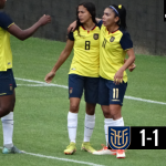 La Tri femenina Ecuador empató frente a Panamá