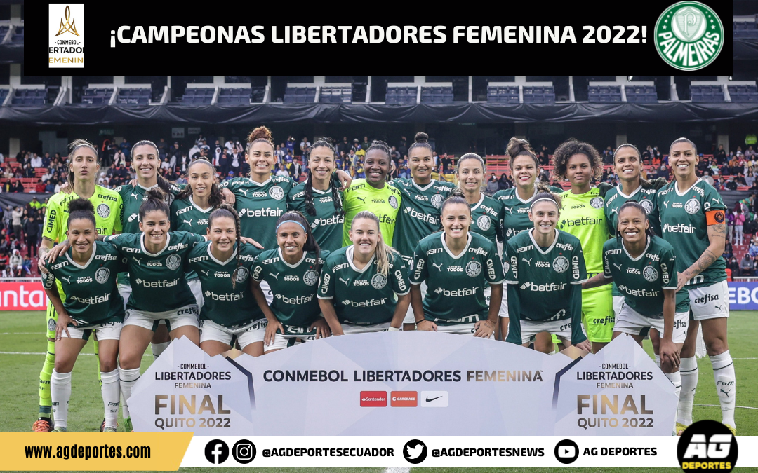 Palmeiras, Campeonas de la Libertadores femenina