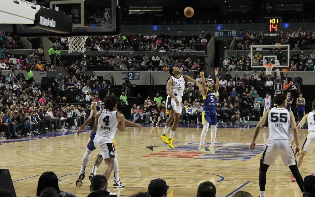 NBA G-League, Capitanes de la Ciudad de México vencen a Spurs de Austin 112-102 en casa