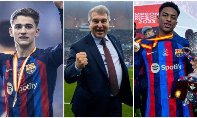 El Barça mejorará los contratos de Araujo, Balde y Gavi
