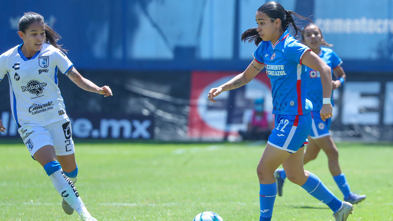 fotografía del partido de Cruz Azul Femenil vs. Querétaro Femenil