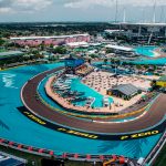 Vista aérea del circuito de Miami de F1