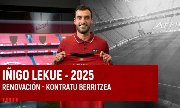 Íñigo Lekue continúa en el Athletic Club hasta 2025