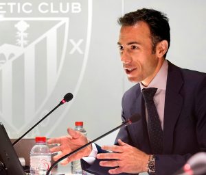 Jon Berasategui, director general del Athletic Club