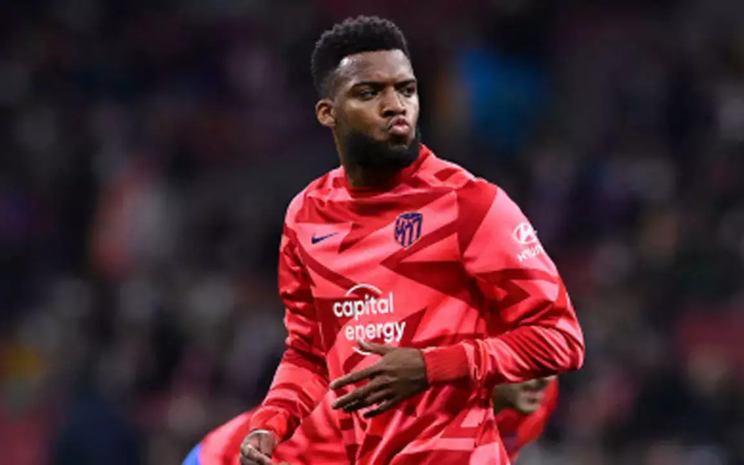 Thomas Lemar en la rampa de salida