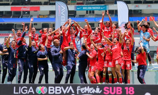 Toluca Femenil Sub-18 vence en el global a América y se coronan campeonas del Clausura 2023