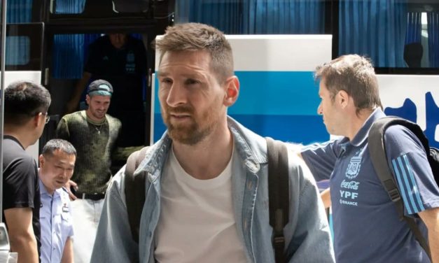 Messi y la selección Argentina desata furor al llegar a China