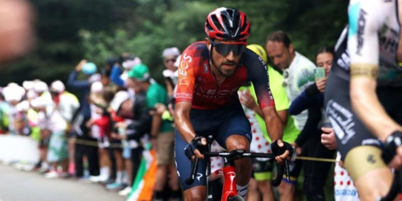 Daniel Felipe Martínez continúa escalando casillas en el Tour de Francia 2023