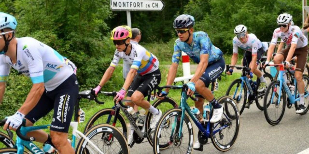 Jhoán Esteban Cháves Rubio continua escalando casillas en la cuarta etapa del Tour de Francia