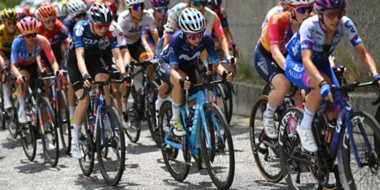Paula Andrea Patiño Bedoya finalizó en el top 20 del Giro de Italia Femenino 2023