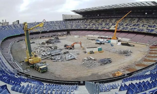 Inicia las remodelaciones en el Camp Nou