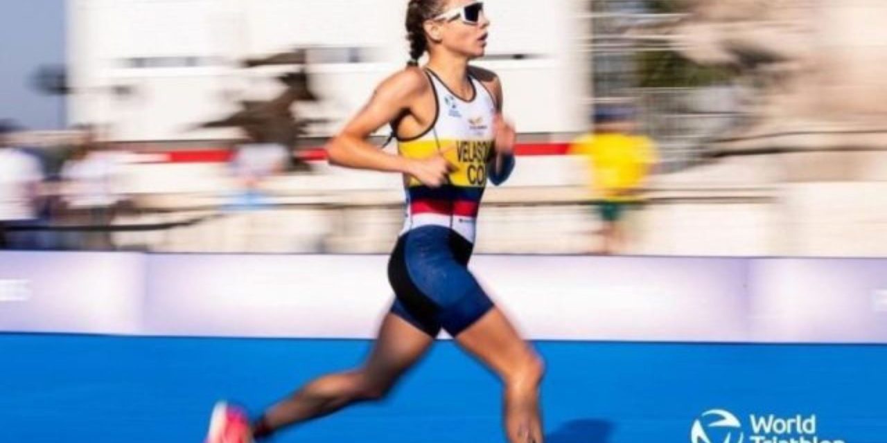 María Carolina Velásquez logró una actuación destacada en El Campeonato Mundial De Triatlón España 2023