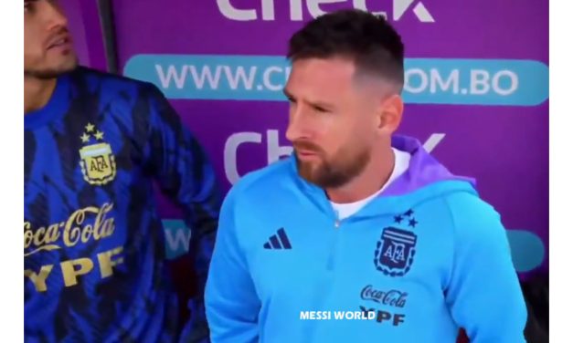 Messi se ausenta en el enfrentamiento contra Bolivia por problemas físicos