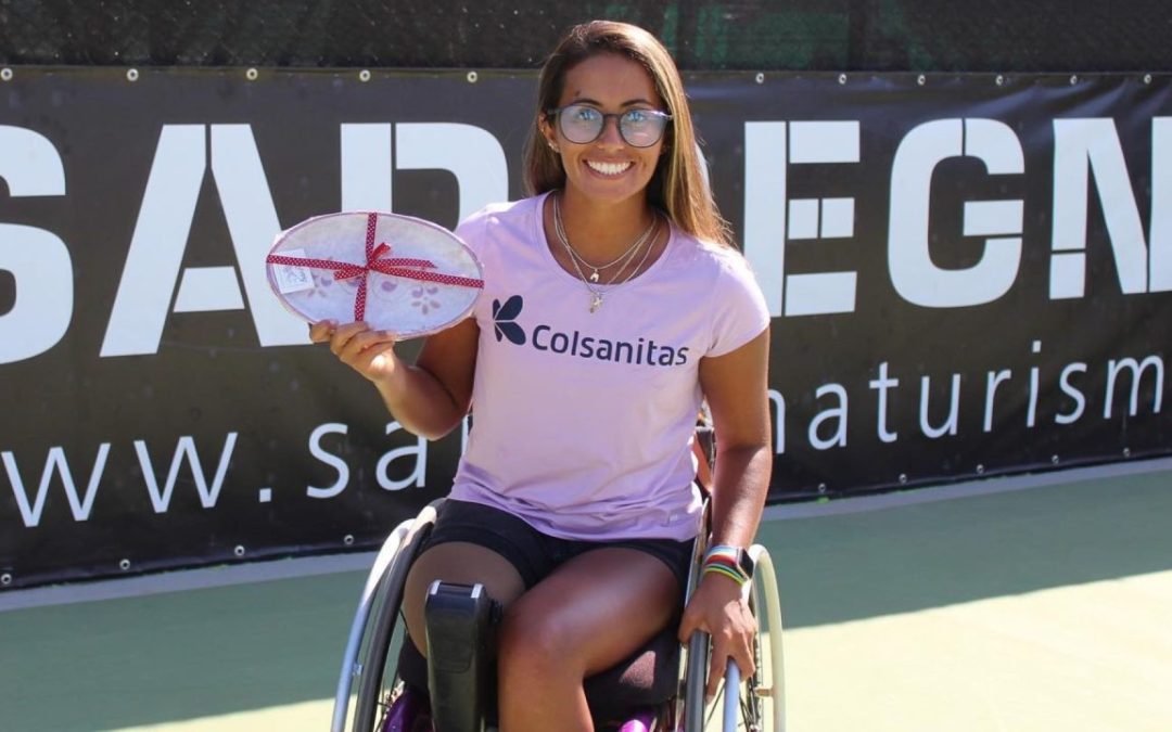 María Angélica Bernal Villalobos se quedó con el segundo lugar en El Campeonato ITF 01 Series Sardinia Open Italia 2023