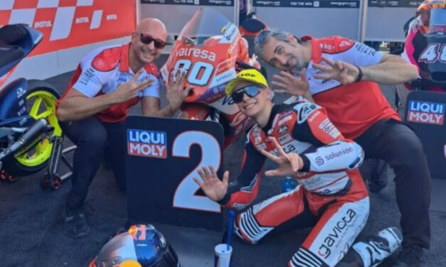 David Alonso Gómez acaba de finalizar una excelente temporada motociclística en El Circuito De Valencia 2023