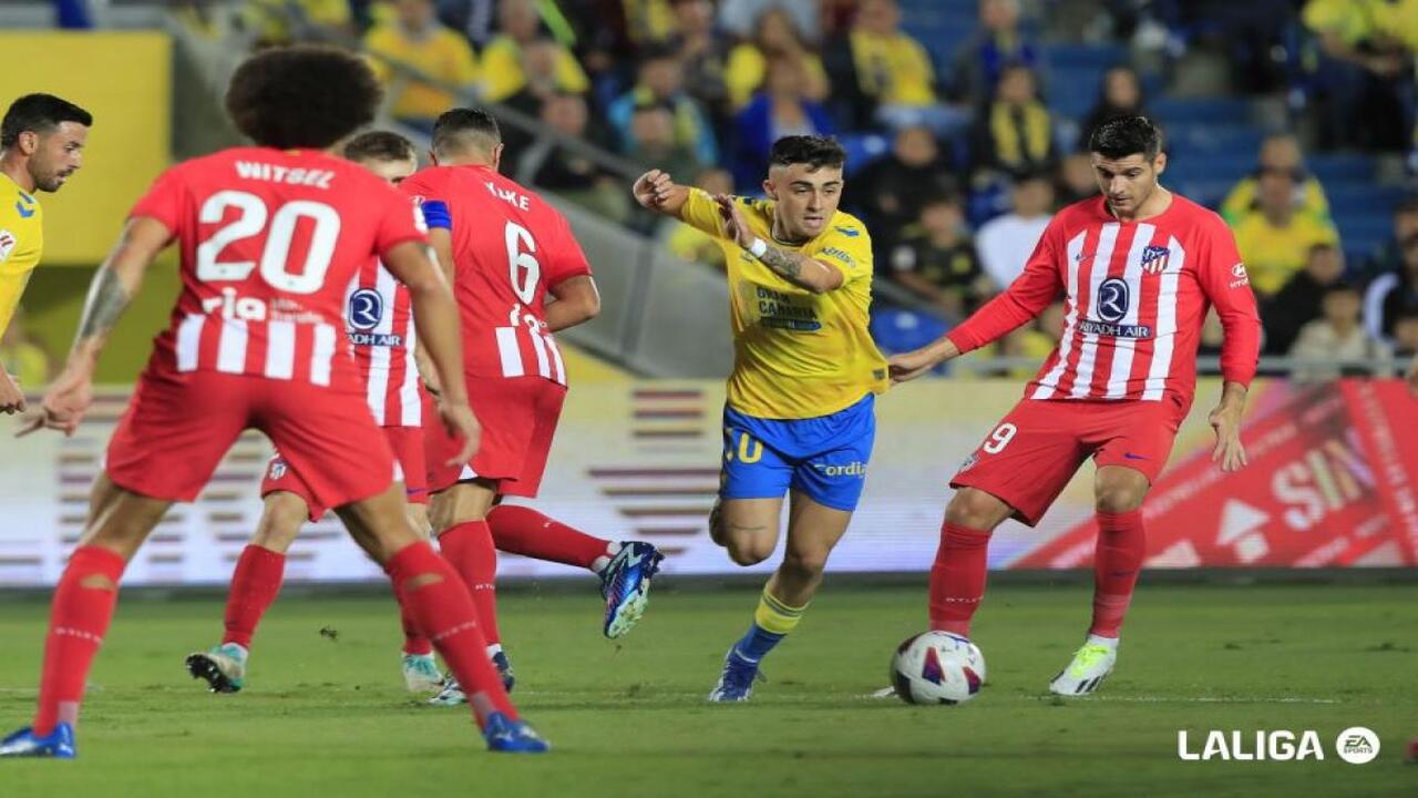 El Atlético de Madrid quiere olvidar el partido en Las Palmas