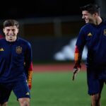 Gayá y Ferrán fueron baja en el primer entrenamiento de España