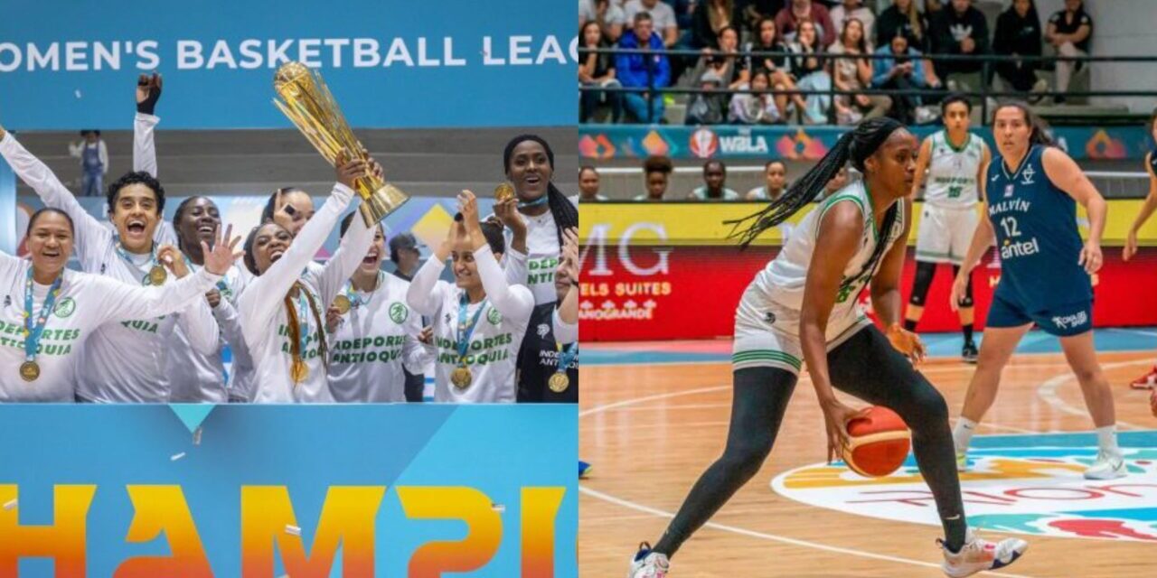Indeportes Antioquia es el absoluto monarca del básquet femenino, ganó La WBLA Liga Femenina De Las Américas Santiago De Arma De Ríonegro 2023