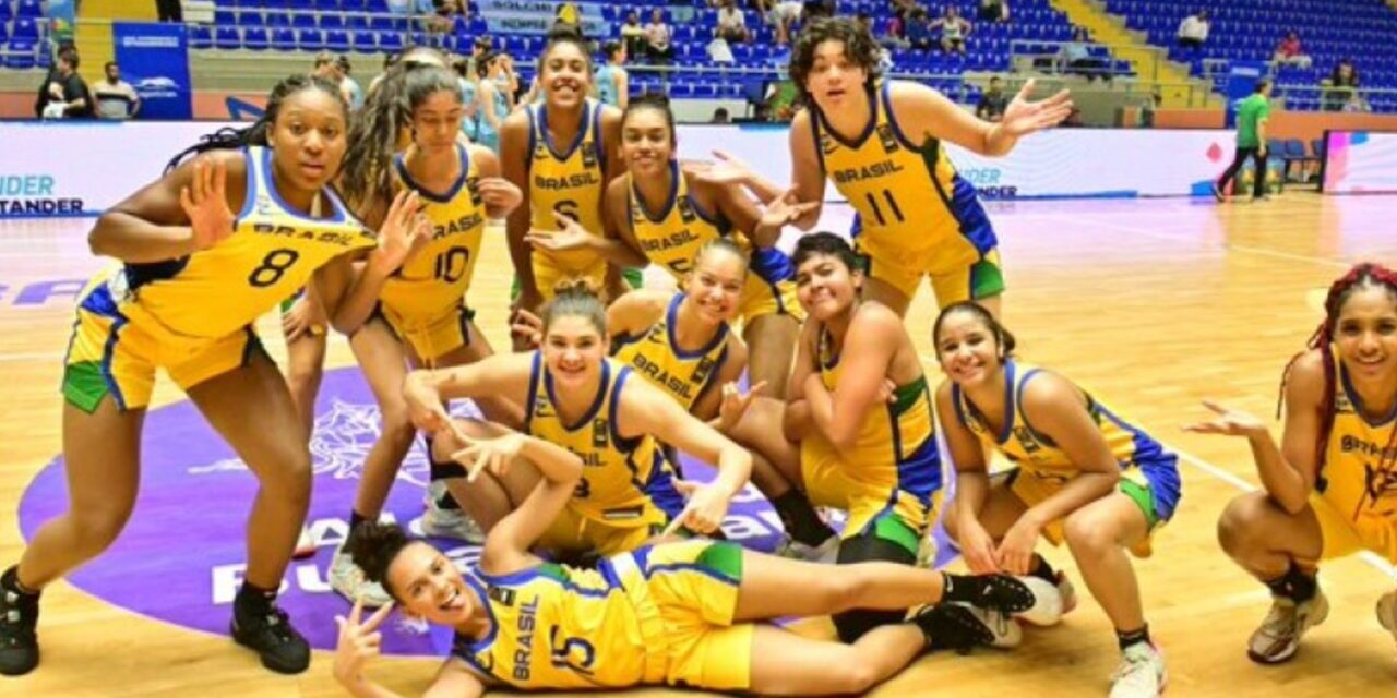 La Selección Colombiana Femenina de Baloncesto Sub-17 cae derrotada ante la Selección Brasileña Femenina de Baloncesto