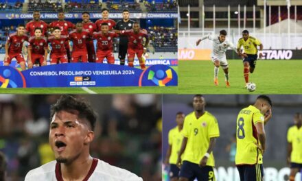 Colombia cayó derrotada mínimamente en su tercera presentación