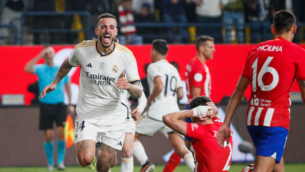 El Real Madrid se impone al Atlético en la prórroga.