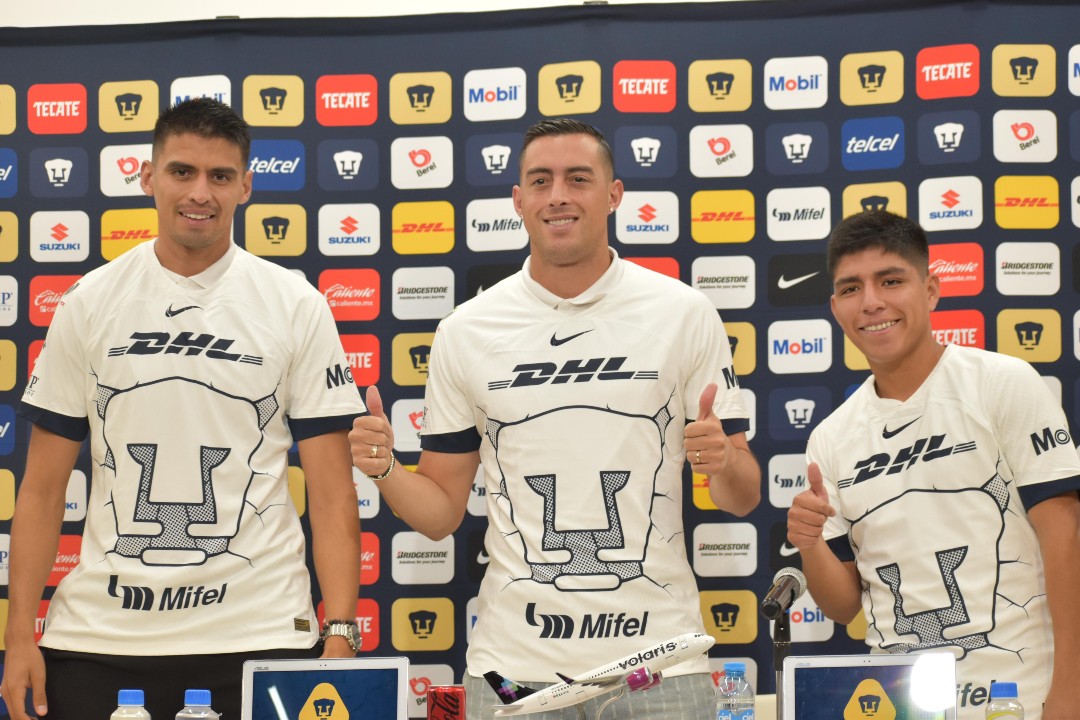 Pumas presentó a sus nuevos refuerzos