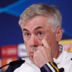 Carlos Ancelotti, muy enfadado con su equipo