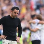 Xavi, descontento por el empate en San Mamés