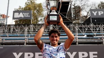 (2) Francisco Comesaña se consagró campeón del Challenger 7 de BS AS en un partidazo ante (1) Federico Coria.