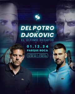 EL último partido de Del Potro