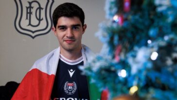 El neoleonés de 19 años llega a Dundee FC en calidad de préstamo por un año, con opción a compra