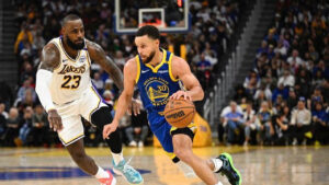 enfrentamiento Lebron y Curry