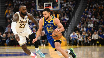 enfrentamiento Lebron y Curry