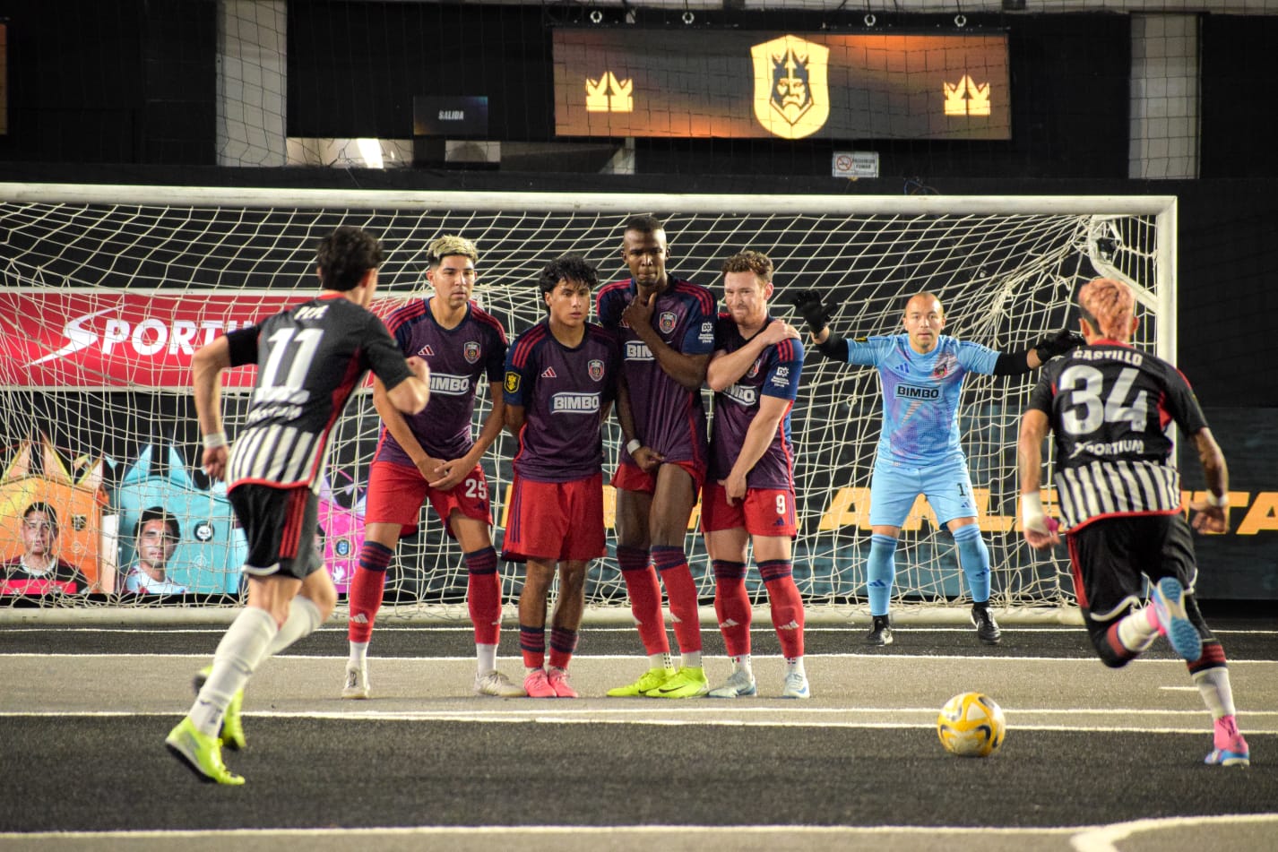 Cuatro clasificados, cuatro eliminados y cuatro se jugaran un puesto en la ultima jornada de la Kings League Américas