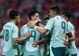 El Estadio Beira-Rio albergó el primer partido de la gira sudamericana de la Selección Mexicana