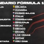 calendario f1 2025