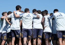 Los jugadores de la azul y oro comeinzan con sus entrenamientos.