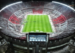 Las primeras canchas antes del Monumental