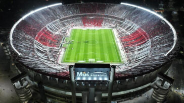 Las primeras canchas antes del Monumental