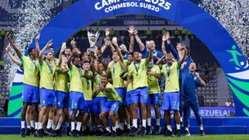 Brasil consigue su 13° titulo en el Sudamericano Sub 20