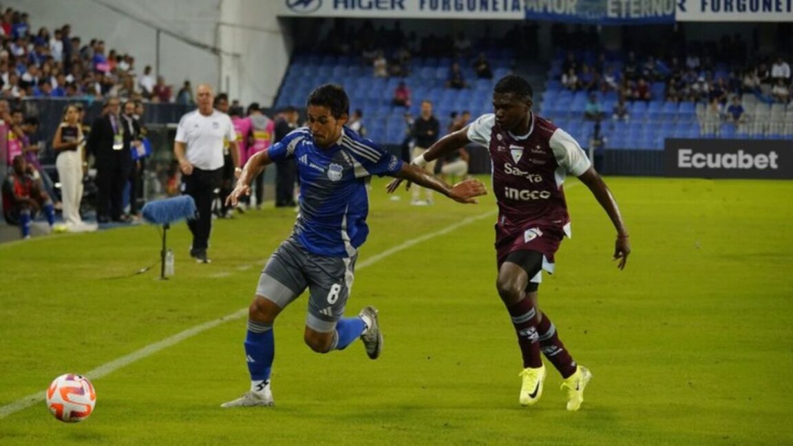 Emelec consigue su primer punto en Liga Pro tras empatar a 0 con Macará