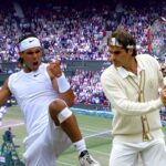 Rafael Nadal y Roger Federer protagonizaron la final de Wimbledon 2008