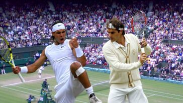 Rafael Nadal y Roger Federer protagonizaron la final de Wimbledon 2008