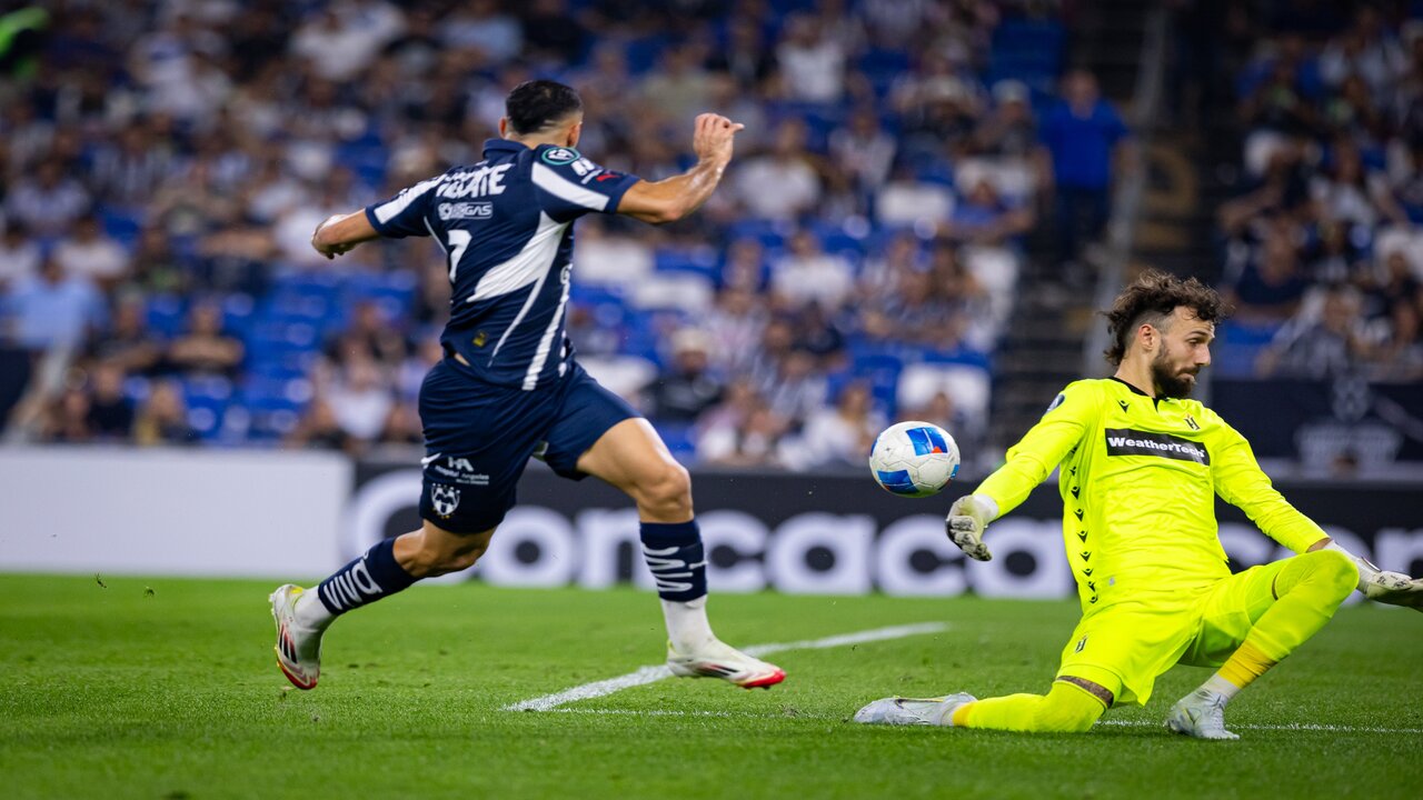 Germán Berterame marcó doblete en Concacaf Champions Cup