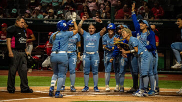 Diablos rojos femenil contra Charros femenil